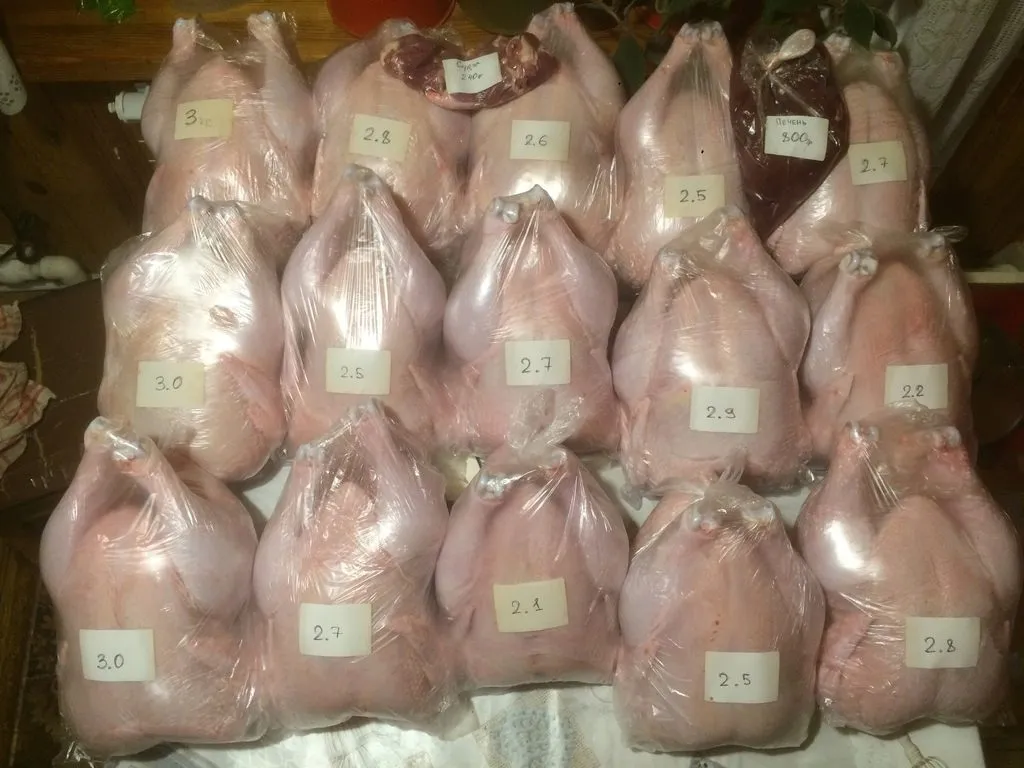 фотография продукта Охлажденное мясо птицы