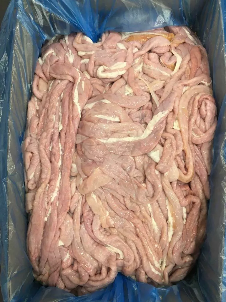 Фотография продукта Черева-сырец свиная замороженная .